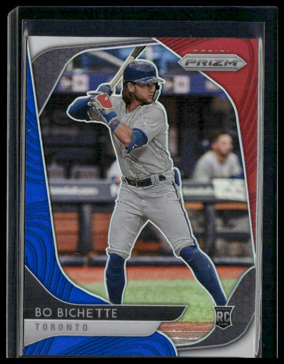 Bo Bichette #71 Rookie 2020 Panini Red, White and Blue Prizm Toronto Blue Jays