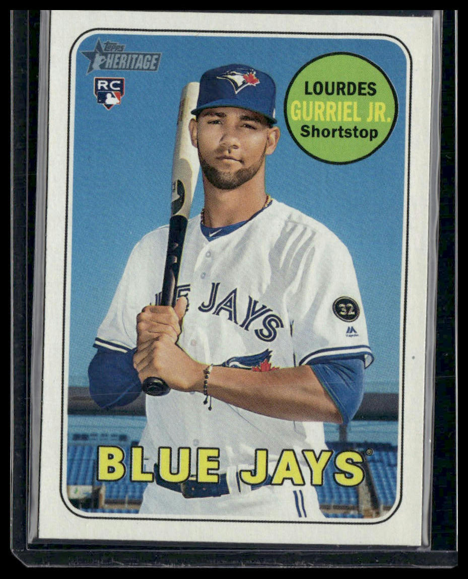 Lourdes Gurriel Jr. #684 Rookie 2018 Topps Heritage Toronto Blue Jays