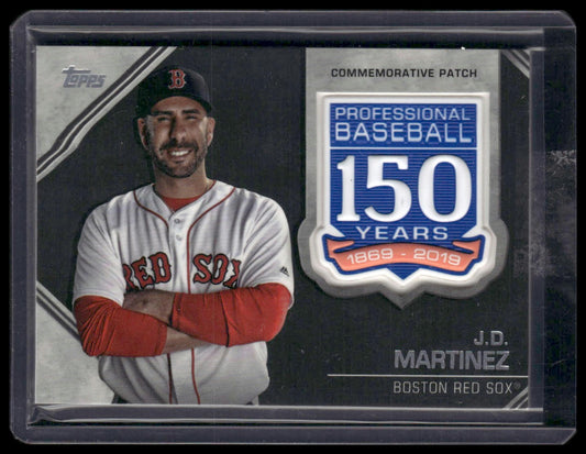J.D. Martinez #AMP-JMA 2019 Topps Update 150th Anniversary Relic Boston Red Sox
