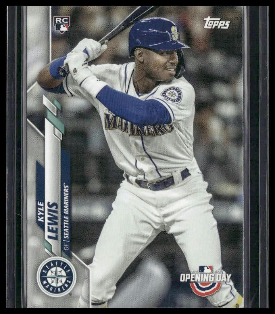 Kyle Lewis #17 Rookie 2020 Topps Opening Day Seattle Mariners