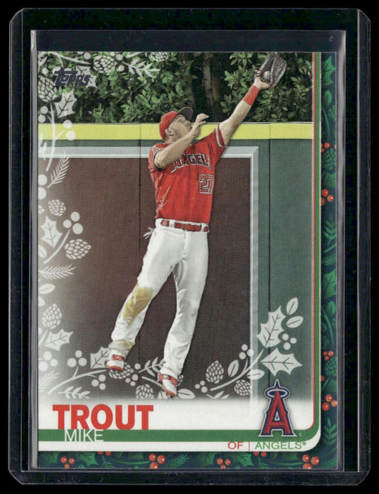 Mike Trout #HW31 2019 Topps Holiday Los Angeles Angels