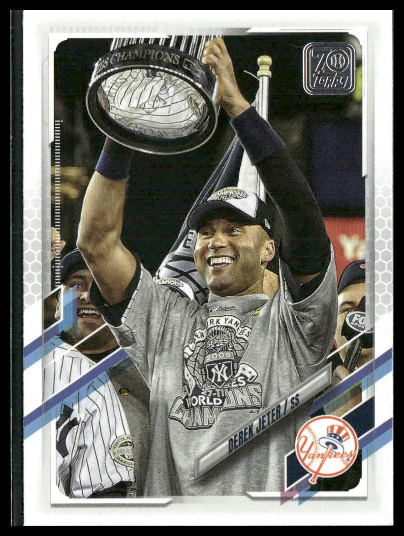 Derek Jeter #242 2021 Topps New York Yankees Legend Variation