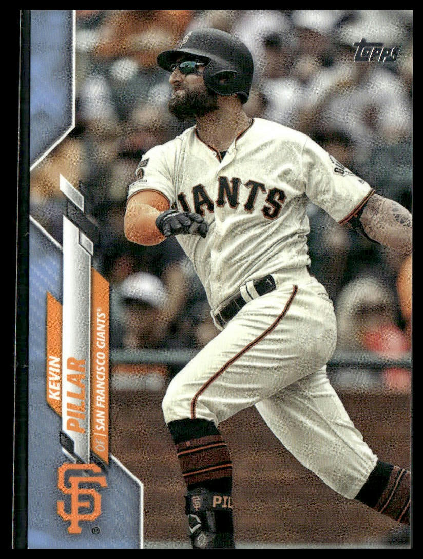 Kevin Pillar #334 2020 Topps Father's Day Blue #/50 San Francisco Giants