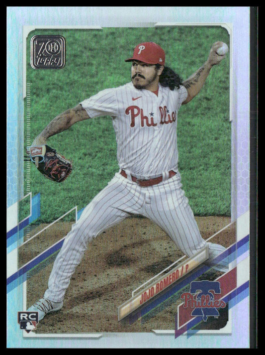 Jojo Romero #508 Rookie 2021 Topps Rainbow Foil Philadelphia Phillies