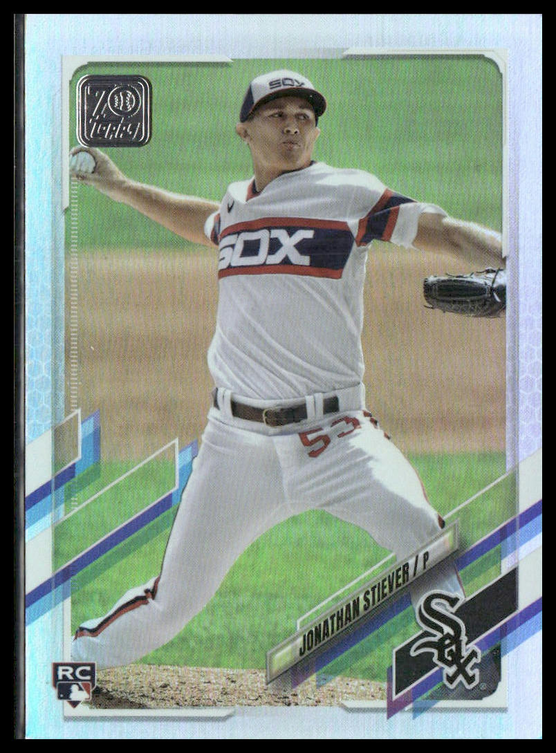 Jonathan Stiever #528 2021 Topps Rainbow Foil Chicago White Sox