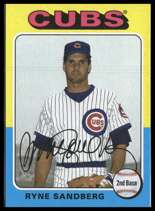 Ryne Sandberg #173 2019 Topps Archives Chicago Cubs