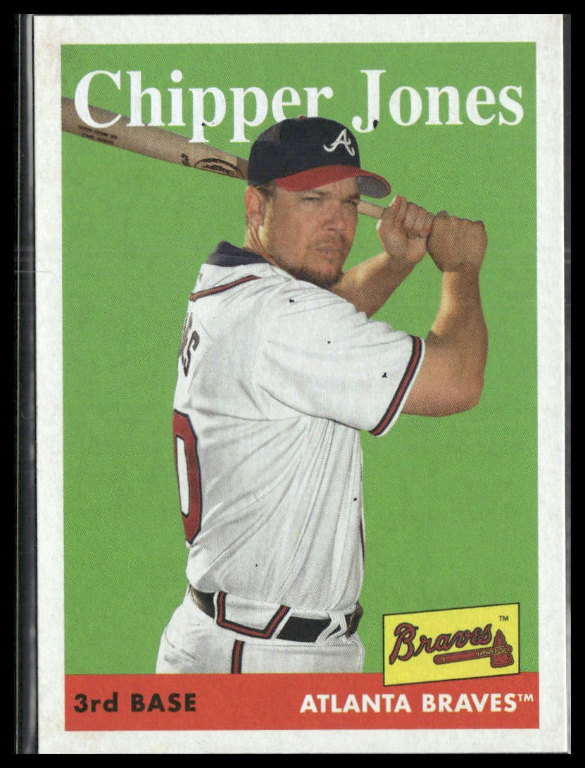 Chipper Jones #88 2019 Topps Archives Atlanta Braves