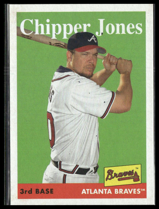 Chipper Jones #88 2019 Topps Archives Atlanta Braves