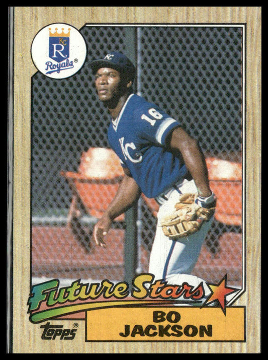 Bo Jackson #170 Rookie 1987 Topps Kansas City Royals