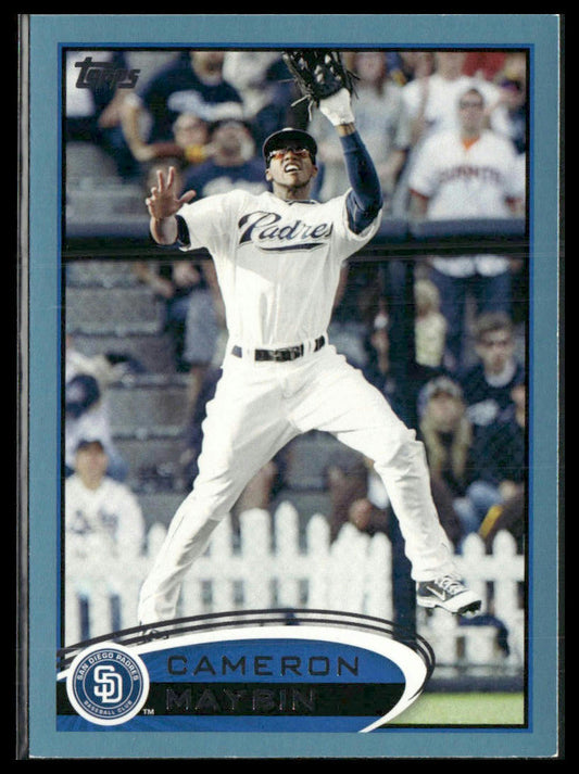 Cameron Maybin #419 2012 Topps Blue San Diego Padres