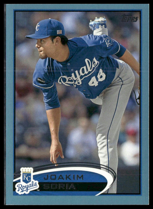 Joakim Soria #387 2012 Topps Blue Kansas City Royals