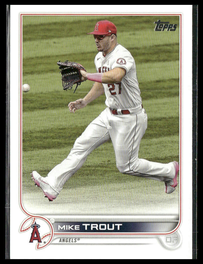 Mike Trout #27 2022 Topps Los Angeles Angels