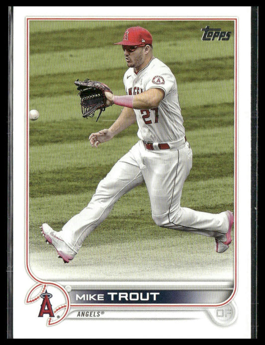 Mike Trout #27 2022 Topps Los Angeles Angels