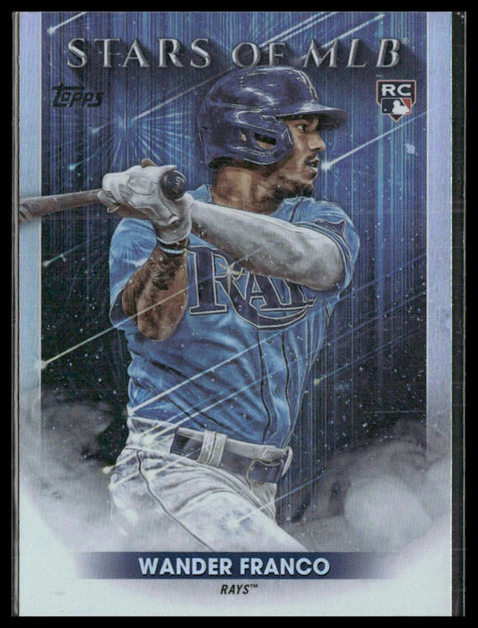Wander Franco #SMLB-20 Rookie 2022 Topps Stars of MLB Tampa Bay Rays