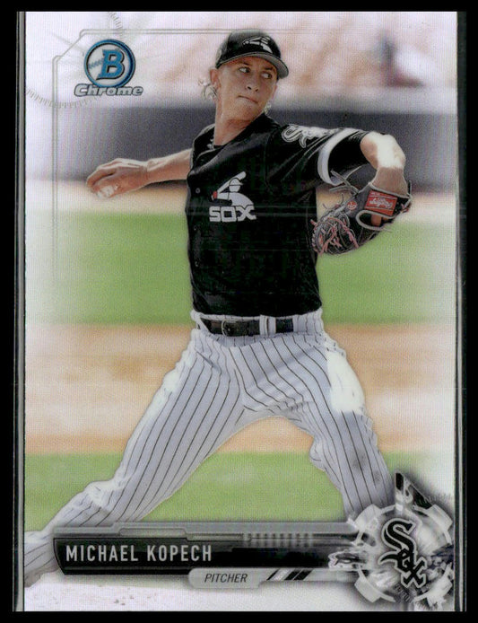 Michael Kopech #BDC-34 2017 Bowman Draft Chrome Refractor Chicago White Sox