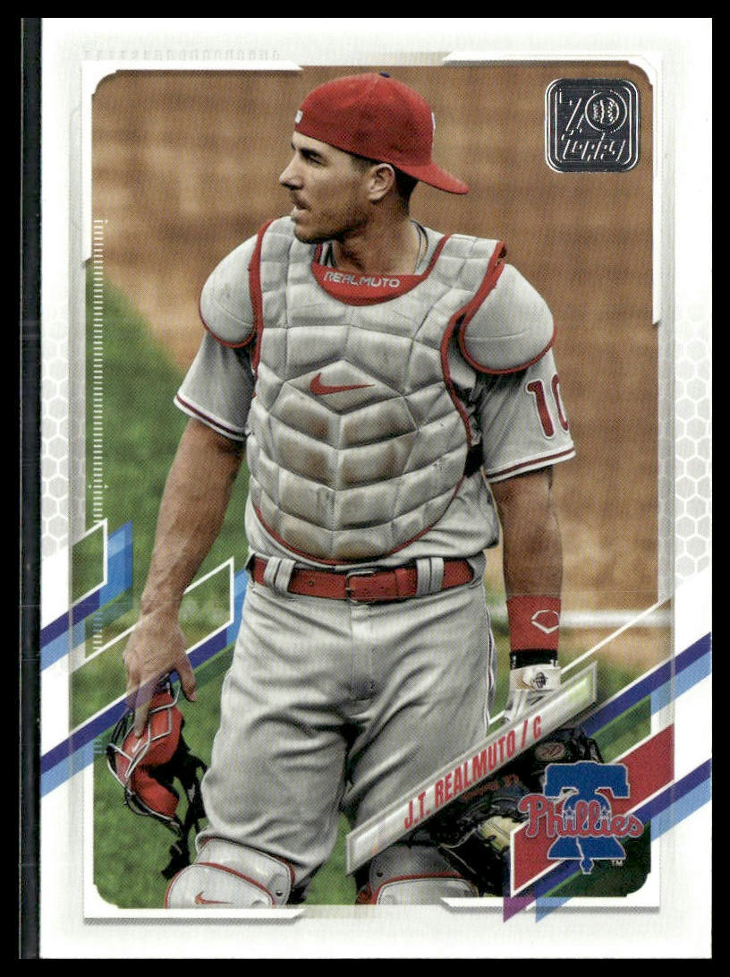 J.T. Realmuto #611 2021 Topps Philadelphia Phillies Image Variation SP