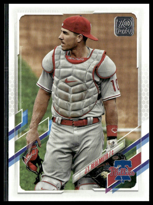 J.T. Realmuto #611 2021 Topps Philadelphia Phillies Image Variation SP