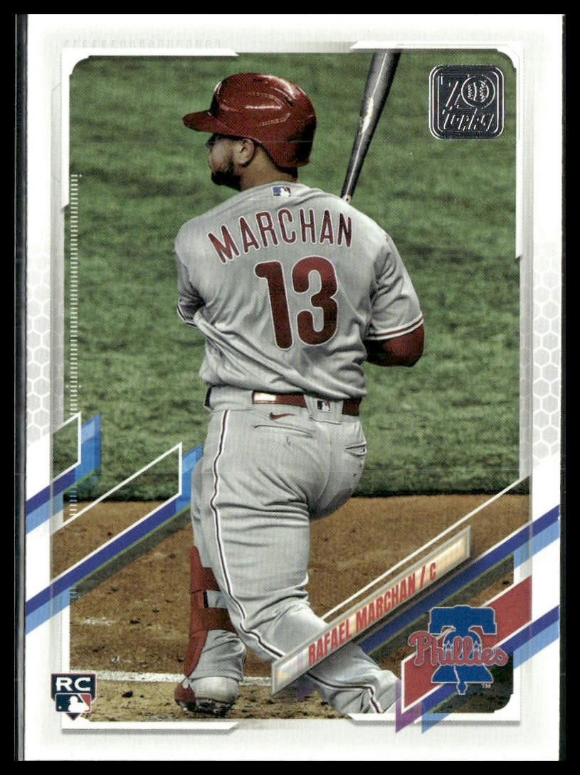 Rafael Marchan #622 Rookie 2021 Topps Philadelphia Phillies Image Variation