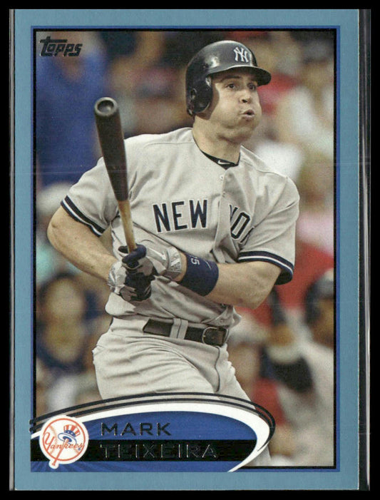Mark Teixeira #110 2012 Topps Blue New York Yankees