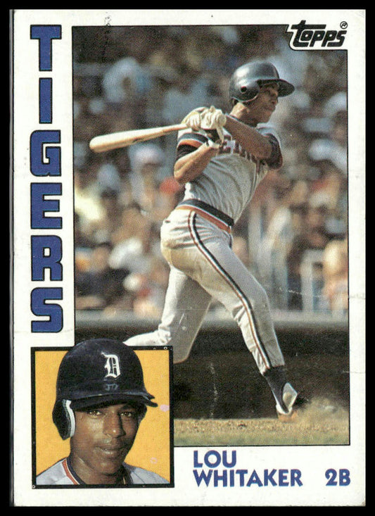 Lou Whitaker #695 1984 Topps Detroit Tigers