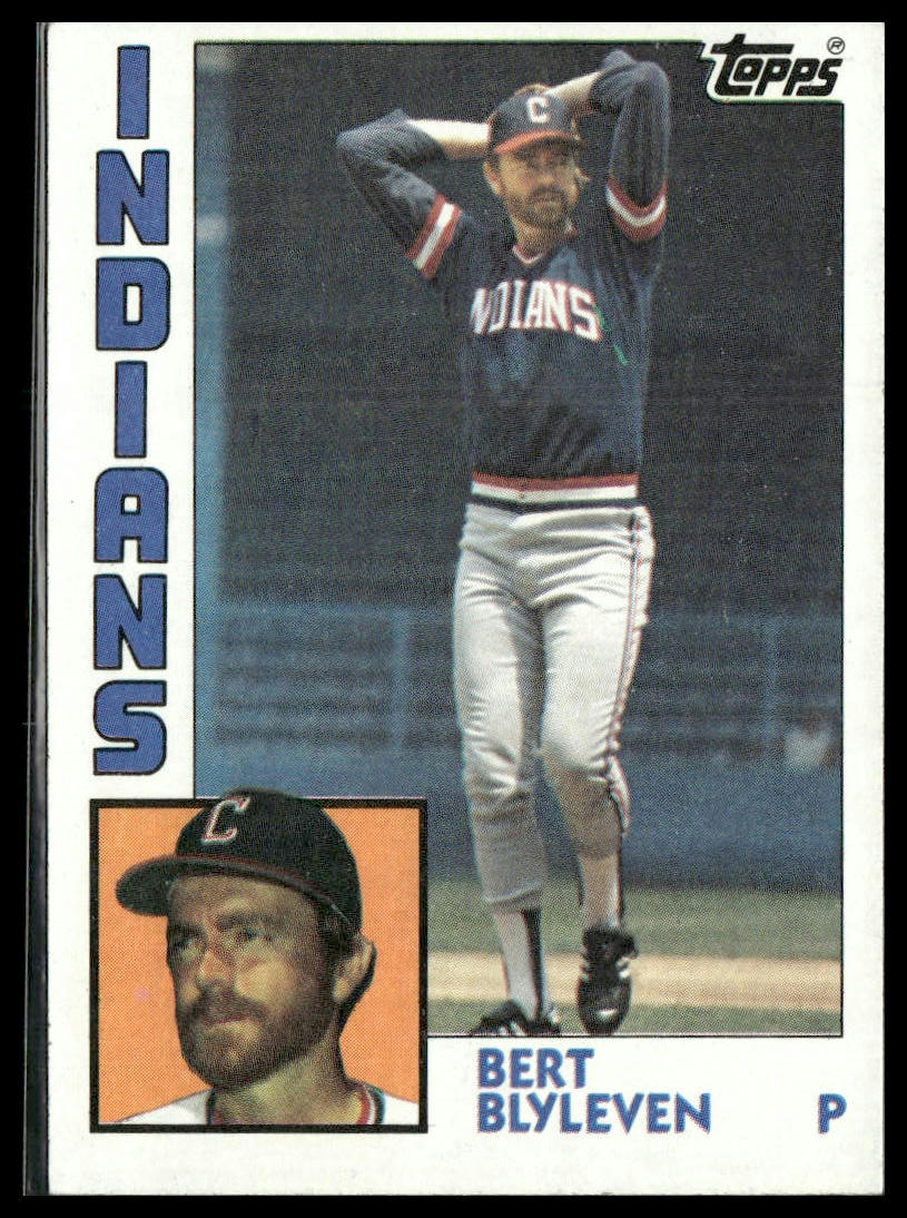 Bert Blyleven #789 1984 Topps Cleveland Indians