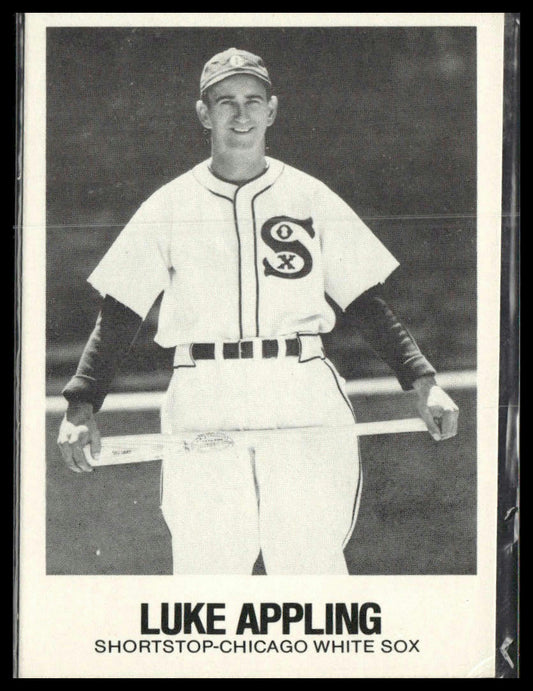 Luke Appling #80 1977-84 Galasso Glossy Greats Chicago White Sox