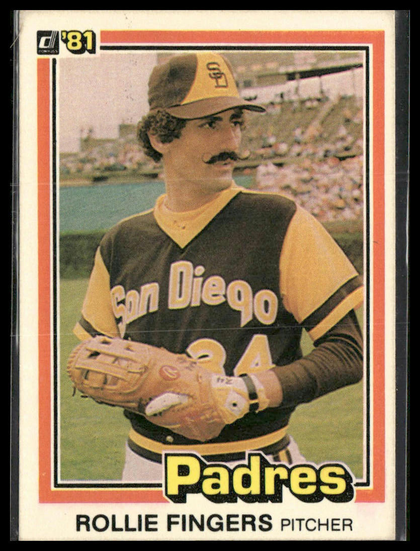 Rollie Fingers #2 1981 Donruss San Diego Padres