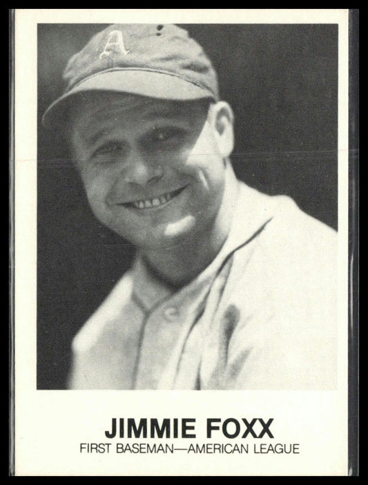 Jimmie Foxx #184 1977-84 Galasso Glossy Greats Philadelphia Athletics