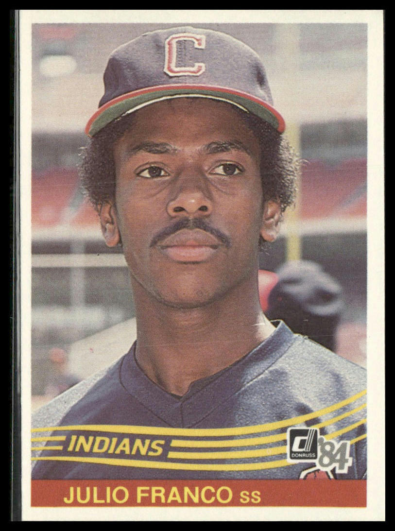 Julio Franco #216 1984 Donruss Cleveland Indians