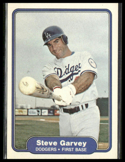 Steve Garvey #5 1982 Fleer Los Angeles Dodgers