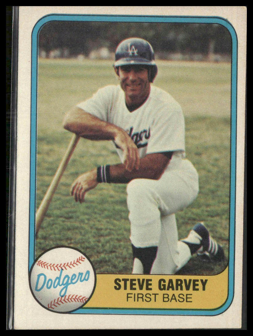 Steve Garvey #110 1981 Fleer Los Angeles Dodgers