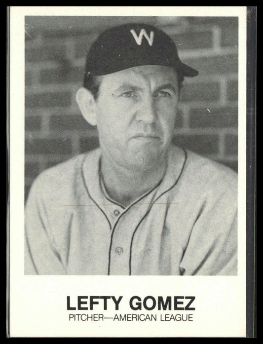 Lefty Gomez #39 1983 TCMA Renata Galasso 1933 All-Stars Washington Senators
