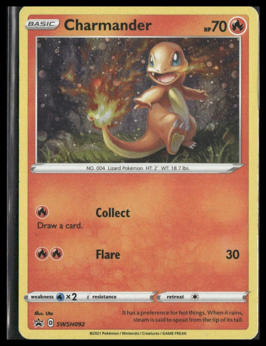 Charmander #SWSH092 Sword & Shield Promo Cards MP