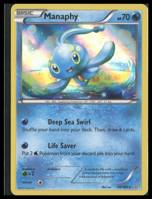 Manaphy #56/160 XY - Primal Clash LP