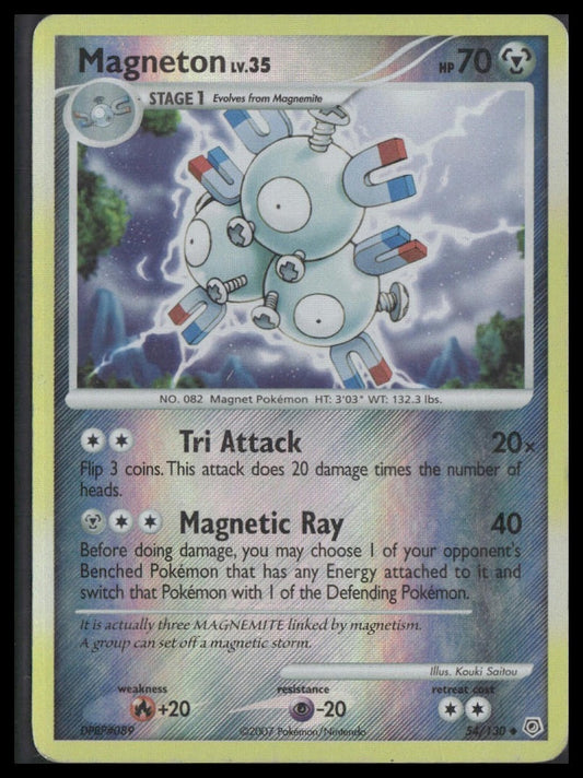 Magneton #54/130 Reverse Holo Diamond and Pearl MP