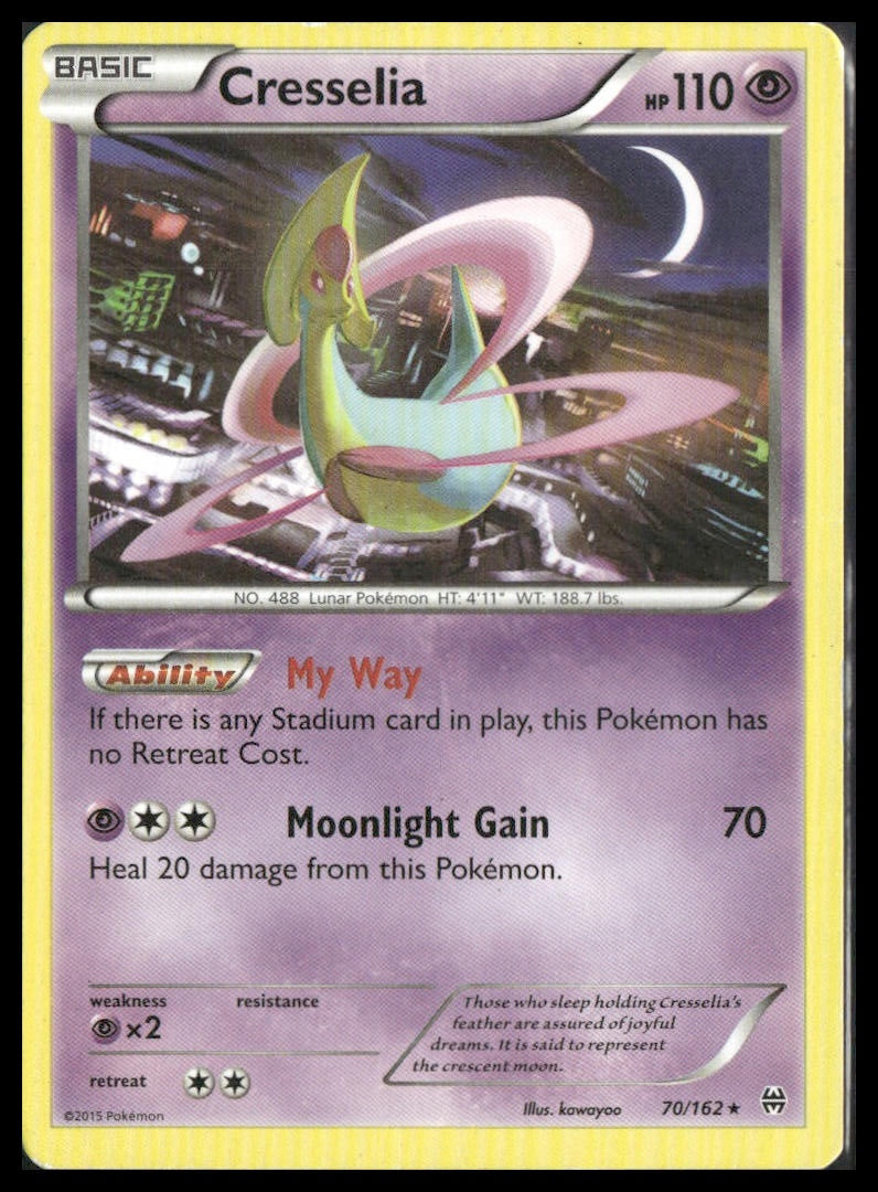 Cresselia #70/162 XY - BREAKthrough MP