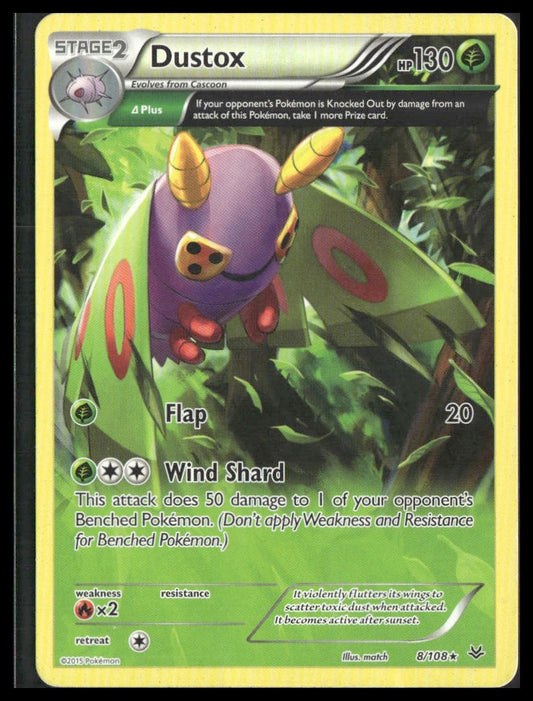 Dustox (Delta) #8/108 XY - Roaring Skies MP