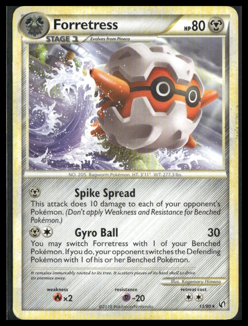 Forretress #13/90 Undaunted MP