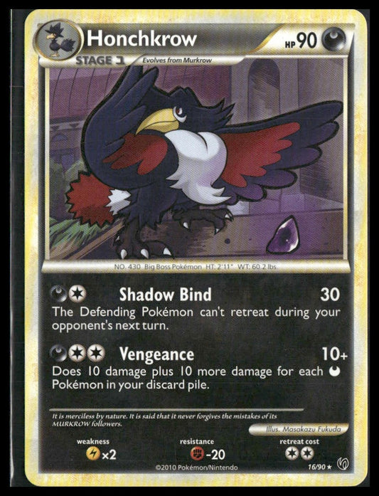 Honchkrow #16/90 Undaunted LP