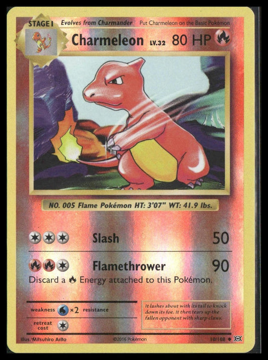 Charmeleon #10/108 Reverse Holo XY - Evolutions LP