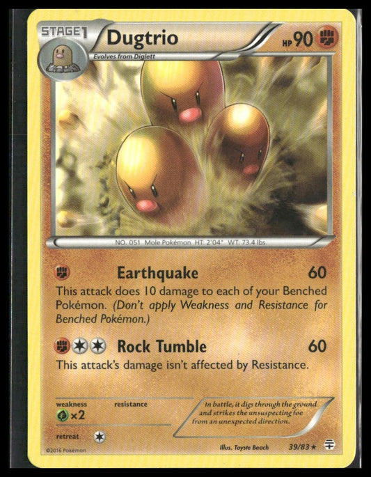 Dugtrio #39/83 Generations LP