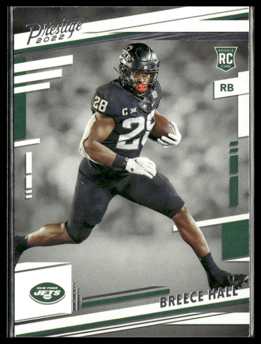 Breece Hall #313 Rookie 2022 Panini Prestige New York Jets
