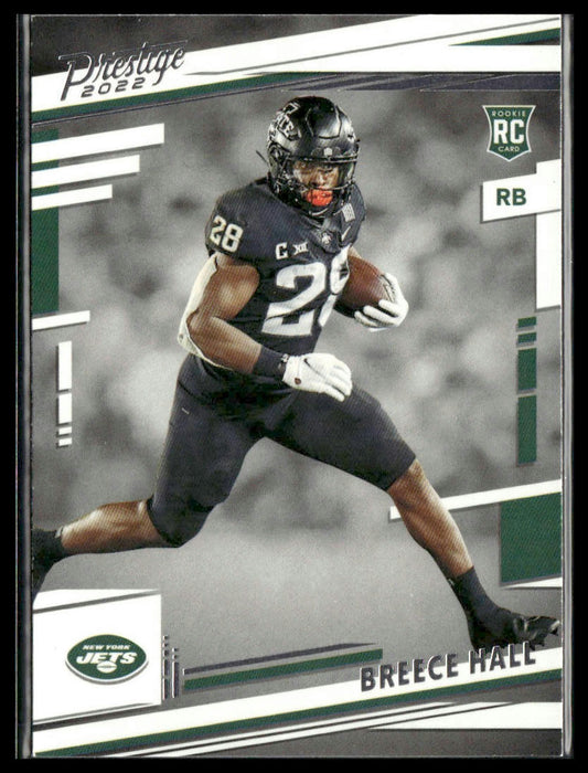 Breece Hall #313 Rookie 2022 Panini Prestige New York Jets