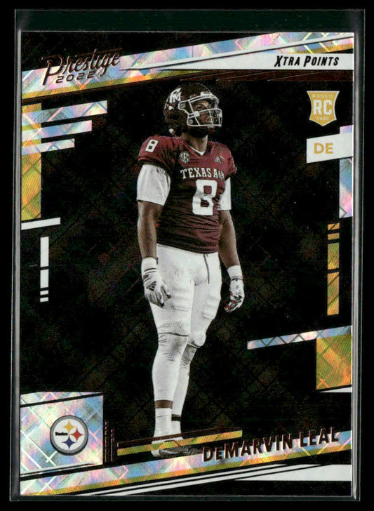 DeMarvin Leal #338 Rookie 2022 Panini Xtra Points Diamond Pittsburgh Steelers