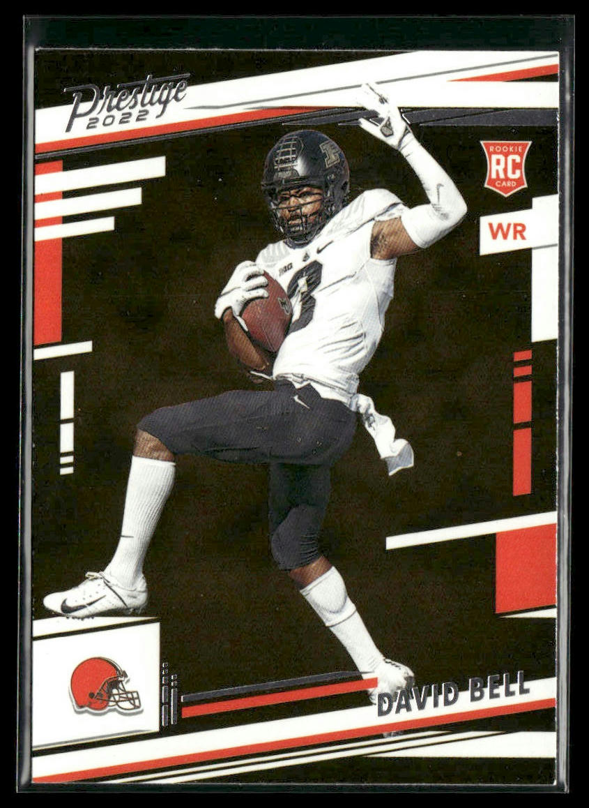 David Bell #328 Rookie 2022 Panini Prestige Cleveland Browns