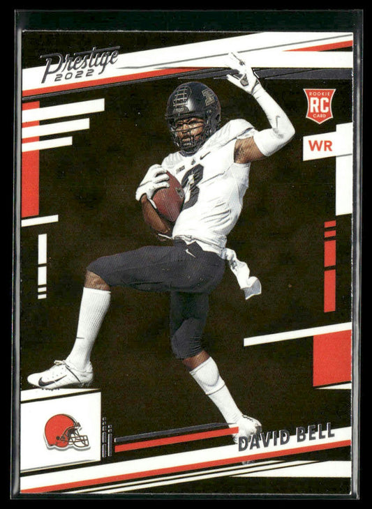 David Bell #328 Rookie 2022 Panini Prestige Cleveland Browns
