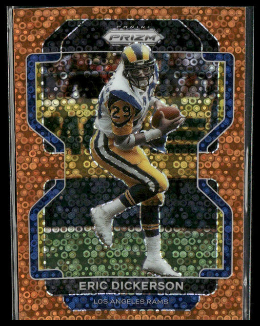 Eric Dickerson #72 2021 Panini Prizm No Huddle Los Angeles Rams