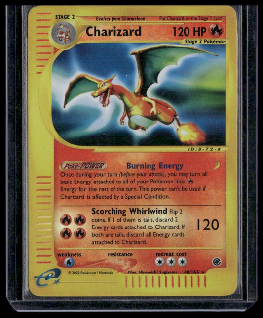 Charizard #040/165 Reverse Holo Expedition LP