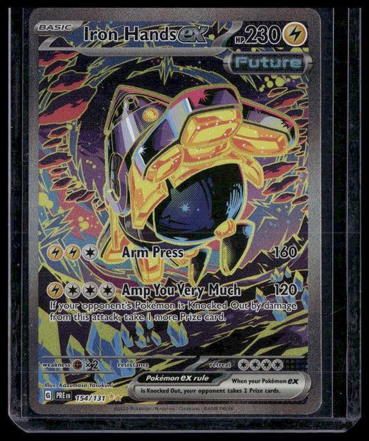 Iron Hands ex #154/131 Prismatic Evolutions NM