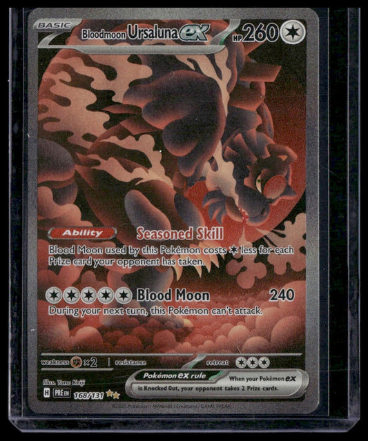 Bloodmoon Ursaluna ex #168/131 Prismatic Evolutions NM
